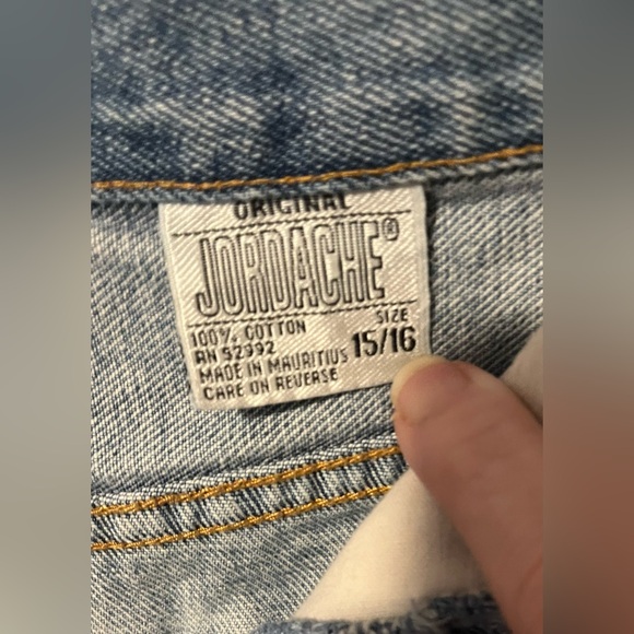 🍉SALE 50%🍉 Vintage 90s Jordache Button Fly Shorts - Picture 12 of 13
